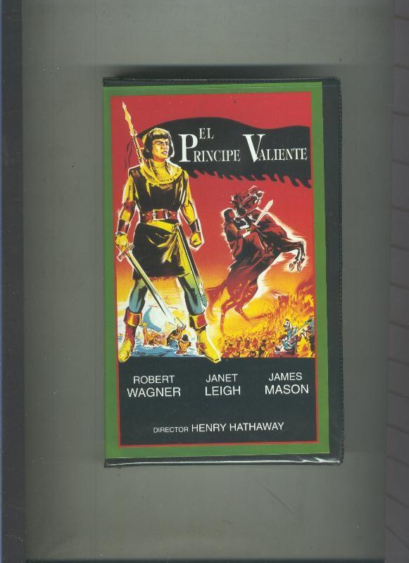 Video VHS: El Principe Valiente (Robert Wagner)