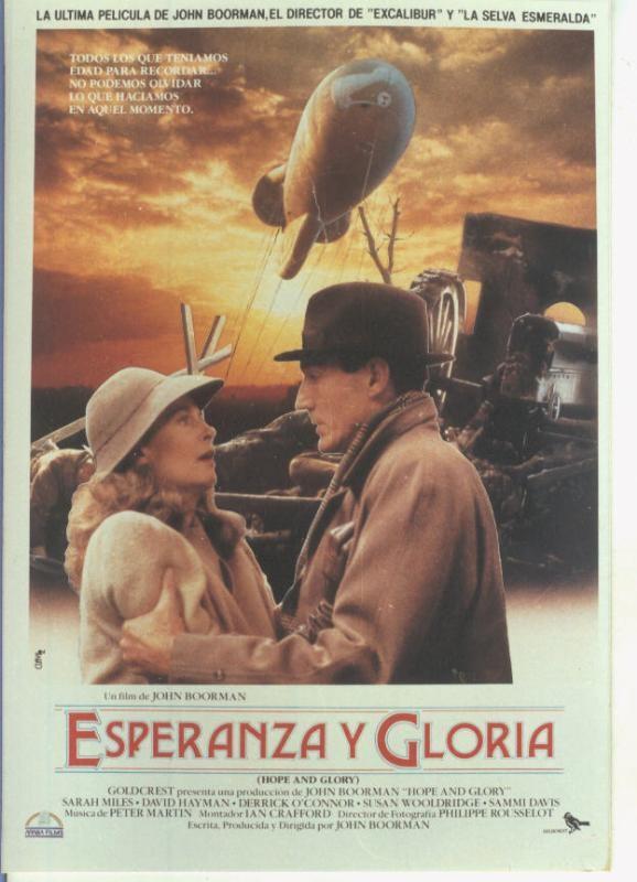 Foto cine 329: Esperanza y gloria (Sarah Miles-David Hayman)