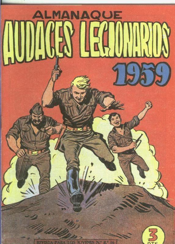 Almanaque Facsimil: Audaces Legionarios para 1959