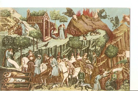 Postal 024898 : Pintura. Trionfo della Morte. Francesco di Traino