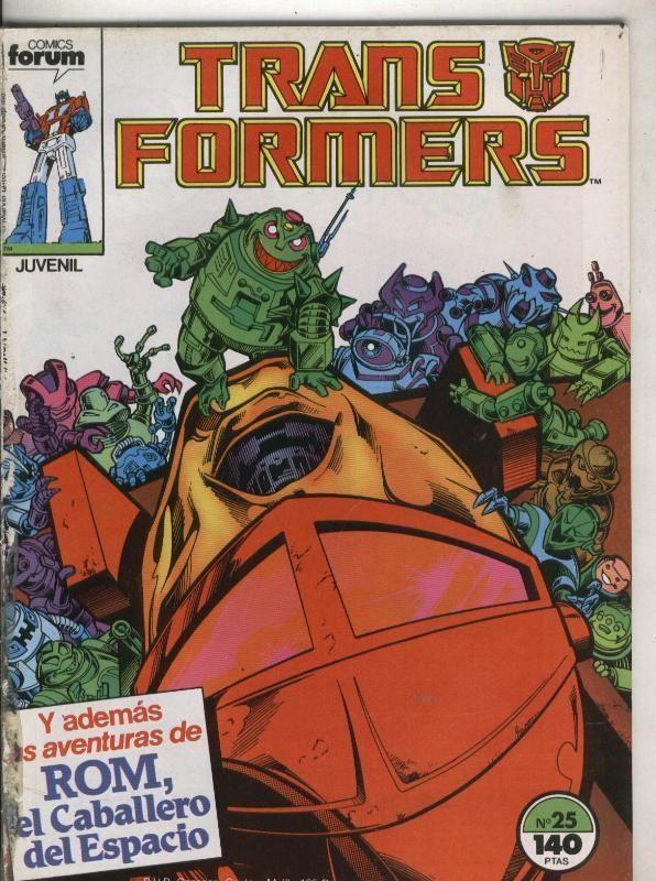 Transformers numero 25 (procede de retapado)