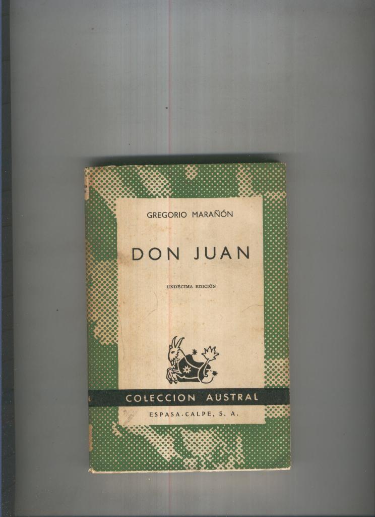 Coleccion Austral numero 129: Don Juan (edicion numero 11)