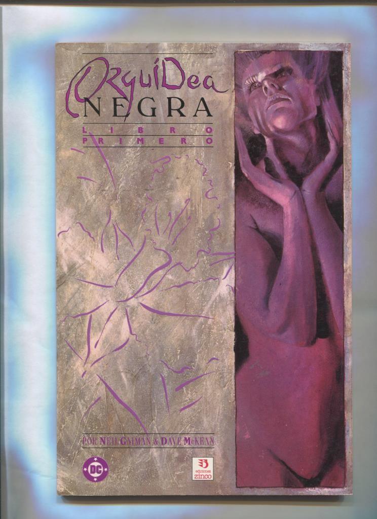 Orquidea Negra numero 1 (numerado 1 en interior cubierta)