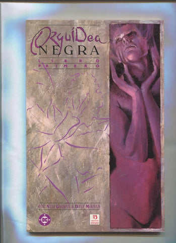 Orquidea Negra numero 1 (numerado 1 en interior cubierta)
