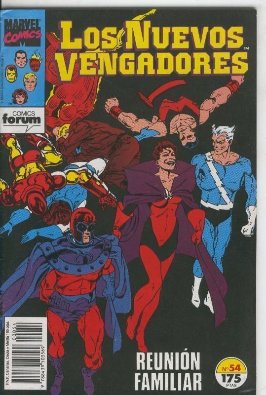 Los Nuevos Vengadores numero 54: Reunion familiar