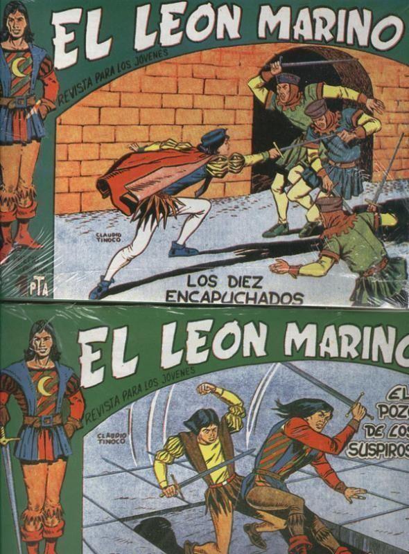 Facsimil: El Leon Marino, coleccion completa de 24 numeros