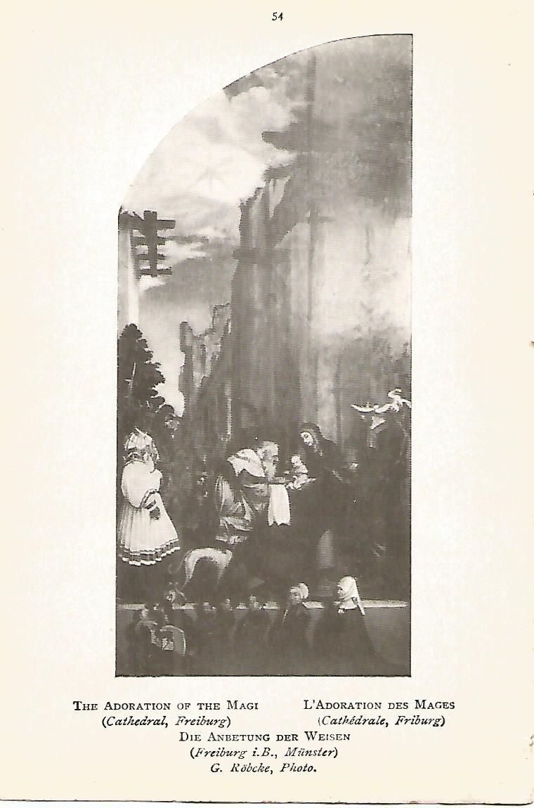 Lamina 088: HOLBEIN. La adoracion de los Magos