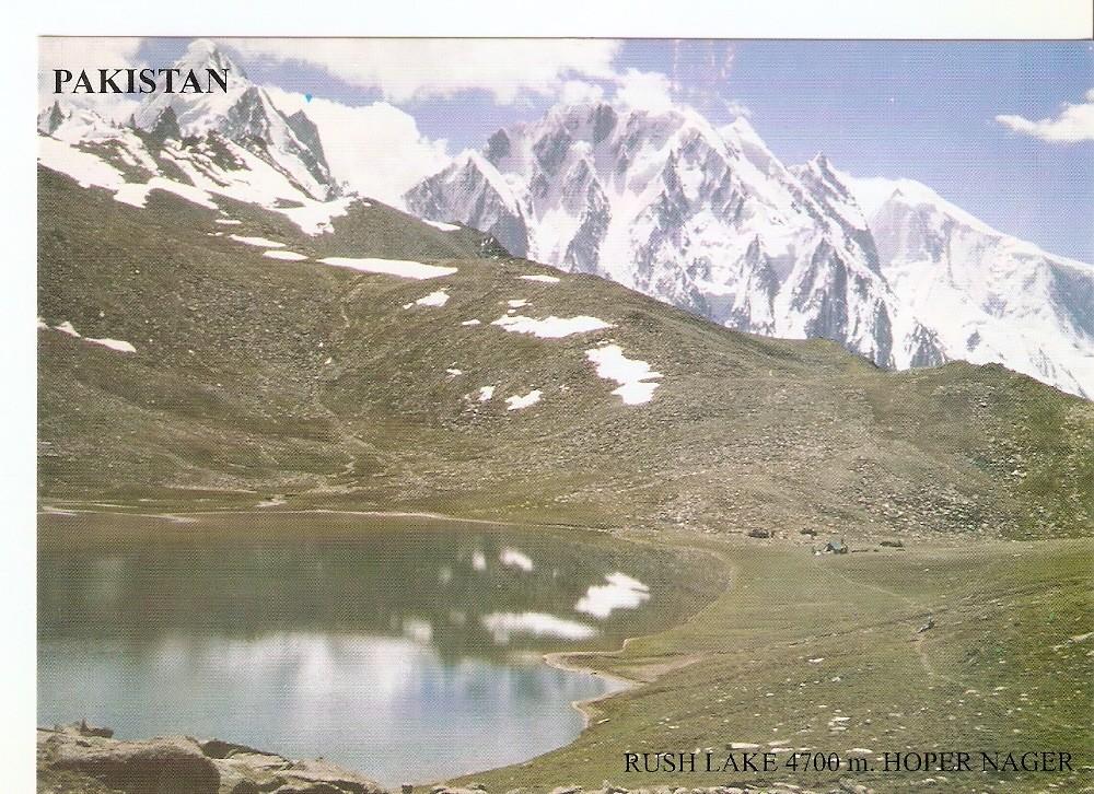Postal 046745 : Pakistan. Rush Lake