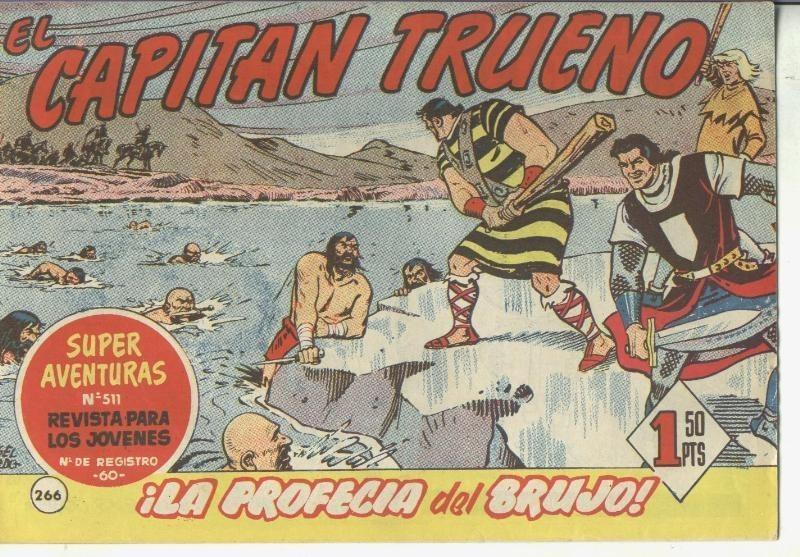El Capitan Trueno original numero 266: La profecia del brujo