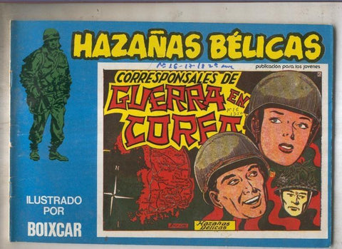 Hazañas belicas Numero 106 (numerado 01 en contraportada)