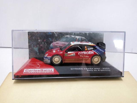 Coche Escala/Scale Diecast Car: CITROEN XSARA WRC - Carlos Sainz (Argentina 2004)