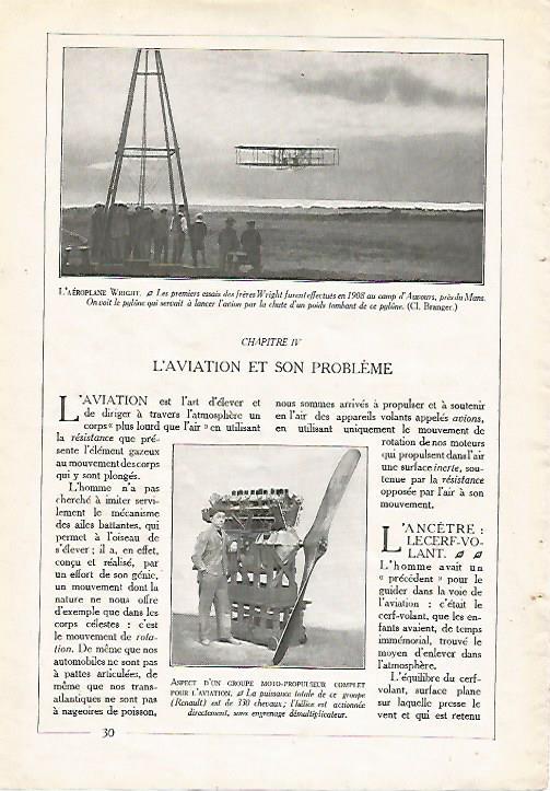 LAMINA 3808: AEROPLANO WRIGHT