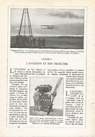 LAMINA 3808: AEROPLANO WRIGHT
