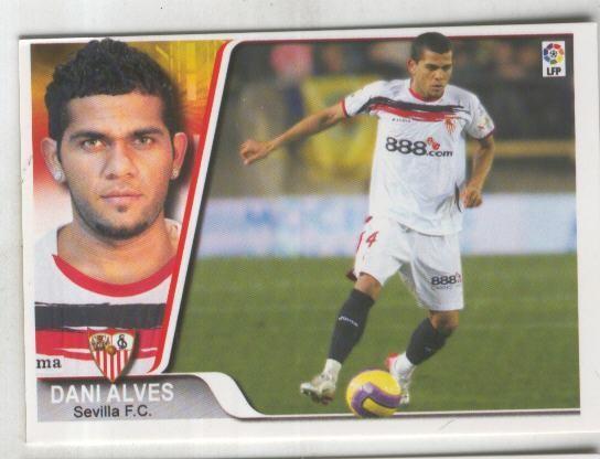 Cromo Liga 2007-2008: Sevilla F.C. numero 045: Dani Alves