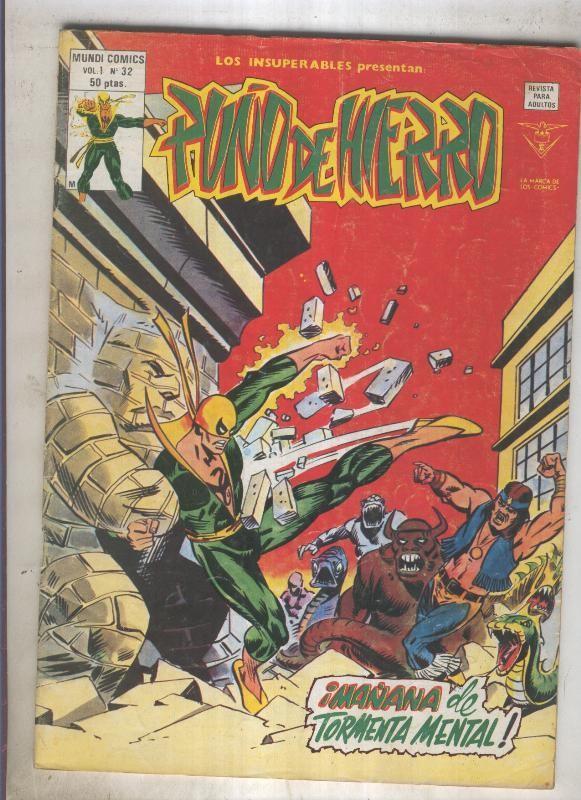 LOS INSUPERABLES numero 32: Puño de hierro (numerado 03 en contraportada)