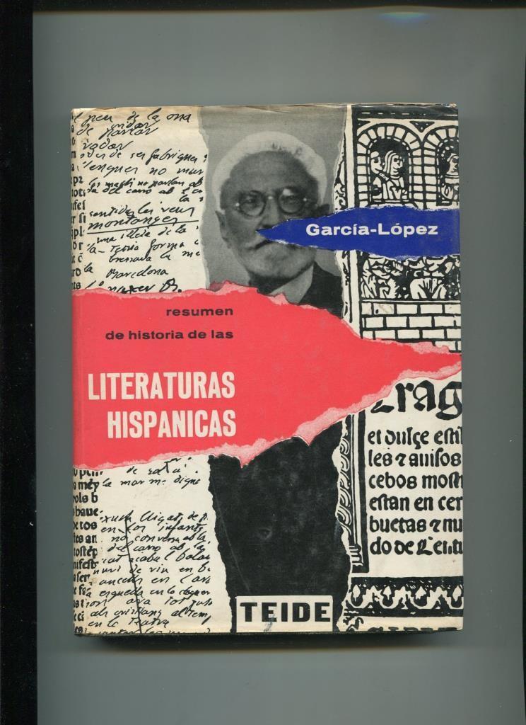 Resumen de Historia de Las Literaturas Hispanicas