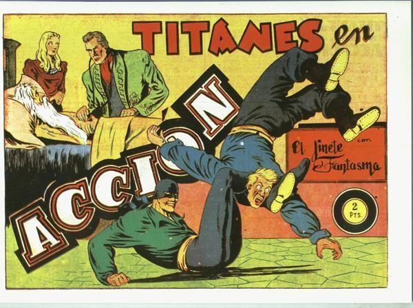 Facsimil: El Jinete Fantasma numero 065: Titanes en accion