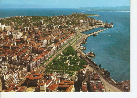 Postal 036851 : Santander (vista aerea). Vista parcial