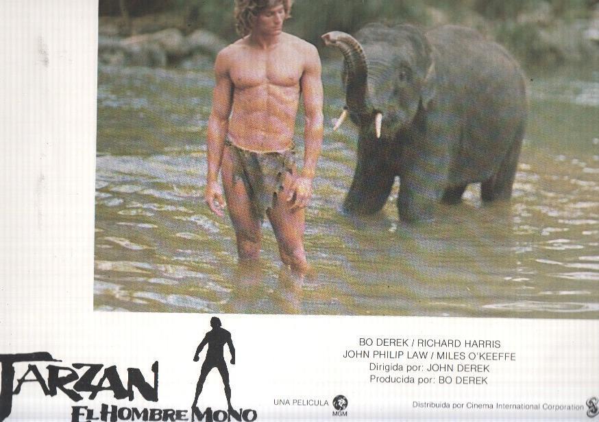 Caratula de cine: TARZAN: EL HOMBRE MONO / Tarzan: The Ape Man, (numerado 06 en trasera)