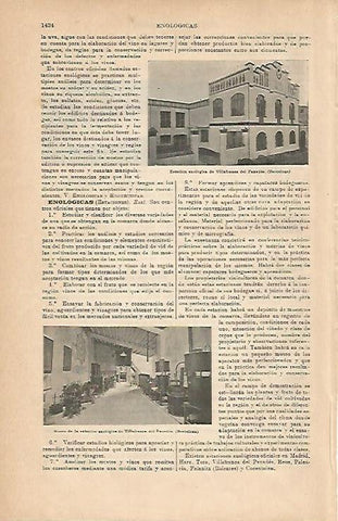 LAMINA ESPASA 6933: Estacion enologica de Vilafranca del Penedes Barcelona