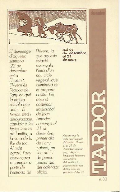LIBRITO 7031: 22 de desembre. Numero 33