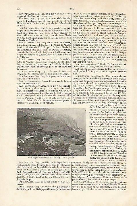 LAMINA ESPASA 18374: San Roque de Riomera Santander