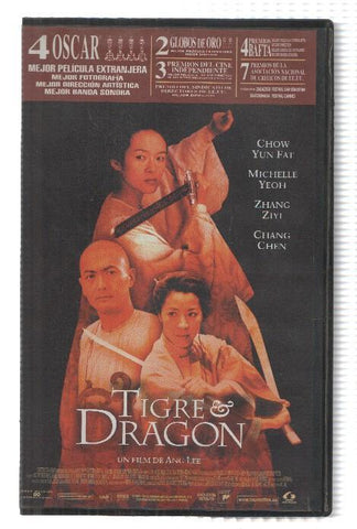 VHS-Cine: TIGRE Y DRAGON - Chow Yun Fat, Micelle Yeoh (Lauren 2001)