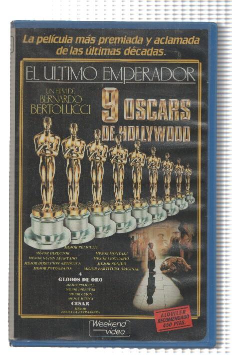 VHS-Cine: EL ULTIMO EMPERADOR - Bernardo Bertolucci (1982)