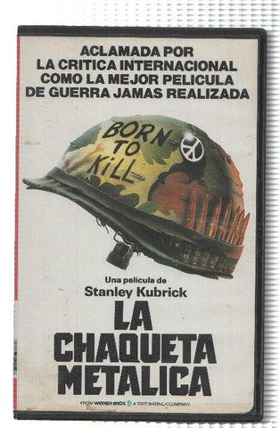 VHS-Cine: LA CHAQUETA METALICA - Stanley Kubrick (Warner 1991)