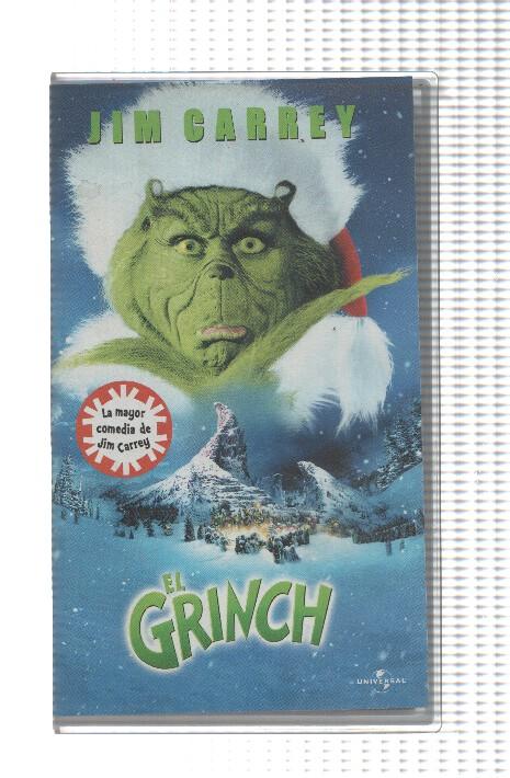 VHS-Cine: EL GRINCH - Jim Carrey (Universal 2001)