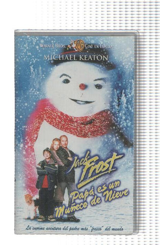 VHS-Cine: JACK FROST - Michael Keaton (Warner 1999)