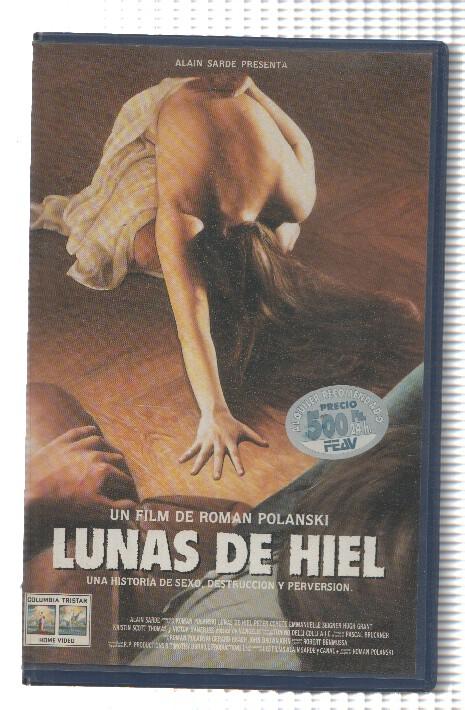 VHS-Cine: LUNAS DE HIEL - Roman Polanski (Columbia 1992)