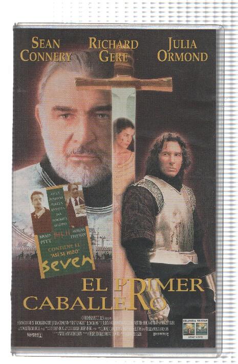 VHS-Cine: EL PRIMER CABALLERO - Sean Connery, Richard Gere (Columbia 1995)