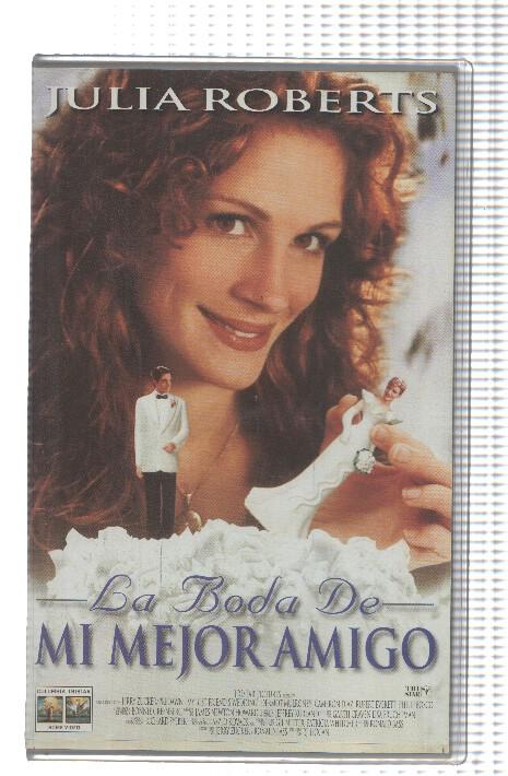 VHS-Cine: LA BODA DE MI MEJOR AMIGO - Julia Roberts (Columbia 1998)