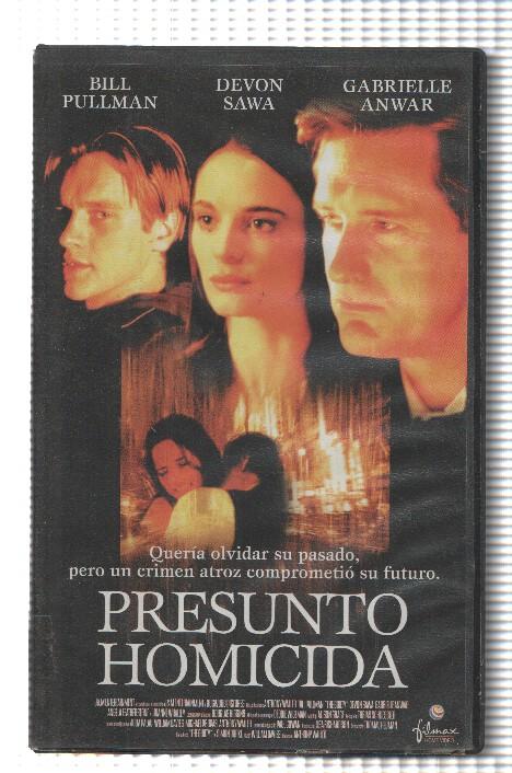 VHS-Cine: PRESUNTO HOMICIDA - Bill Pullman, Devon Sawa (Filmax 2001)