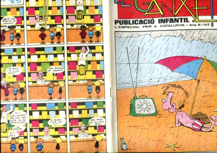 El Ganxet publicacion infantil per a Catalunya numero 08