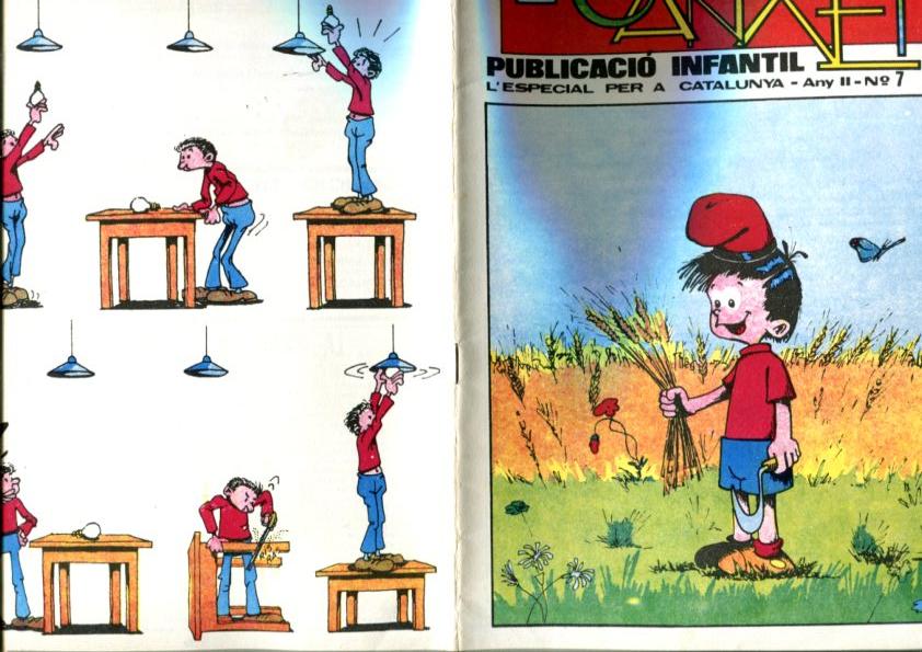 El Ganxet publicacion infantil per a Catalunya numero 07