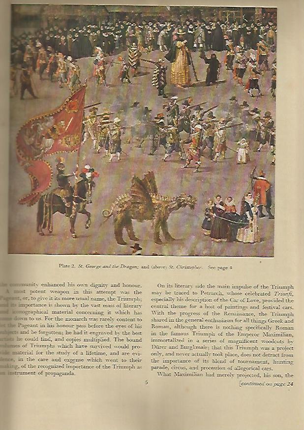 LAMINA 7356: St George and the Dragon