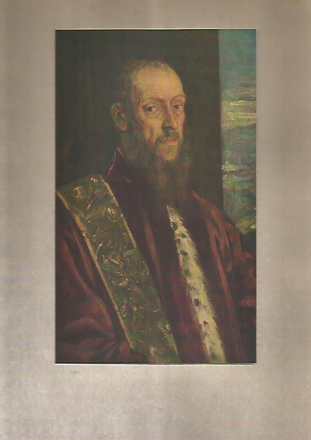 LAMINA 7374: Vincenzo Morosini por Jacopo Tintoretto