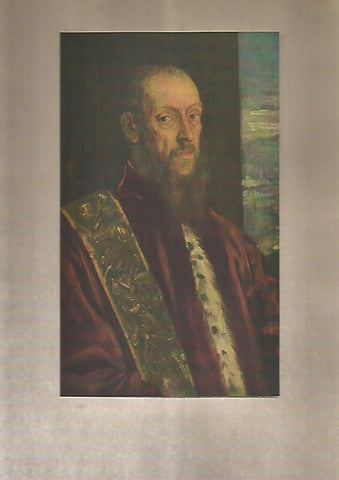 LAMINA 7374: Vincenzo Morosini por Jacopo Tintoretto