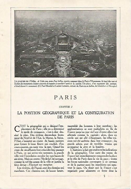 LAMINA 7380: Mapa del Paris historico