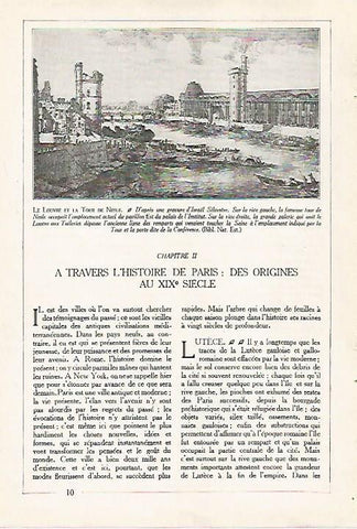 LAMINA 7382: Paris La Salle des Thermes de Julien y Hotel de Cluny