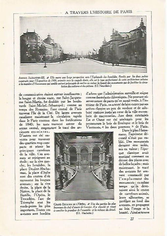 LAMINA 7391: Quartier de la Place Vendome en Paris