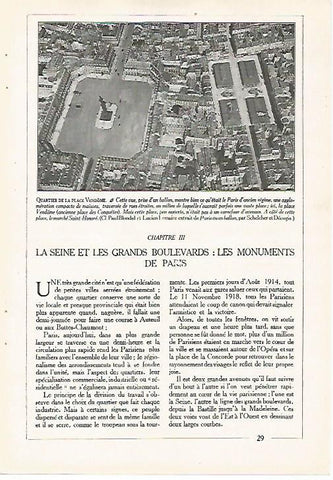 LAMINA 7392: Fachada del Boulevard du Palais en Paris