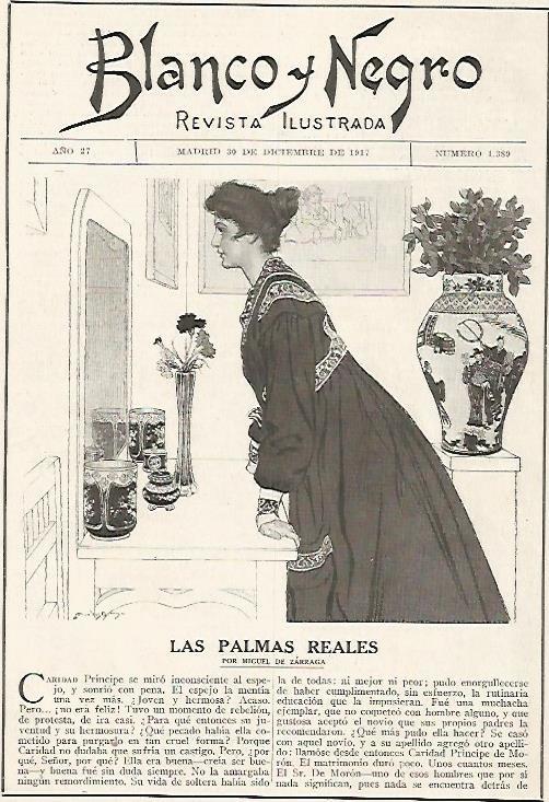 LAMINA BLANCO Y NEGRO 7411: Portada del numero 1389