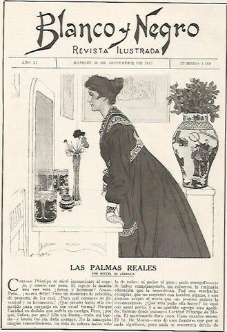 LAMINA BLANCO Y NEGRO 7411: Portada del numero 1389