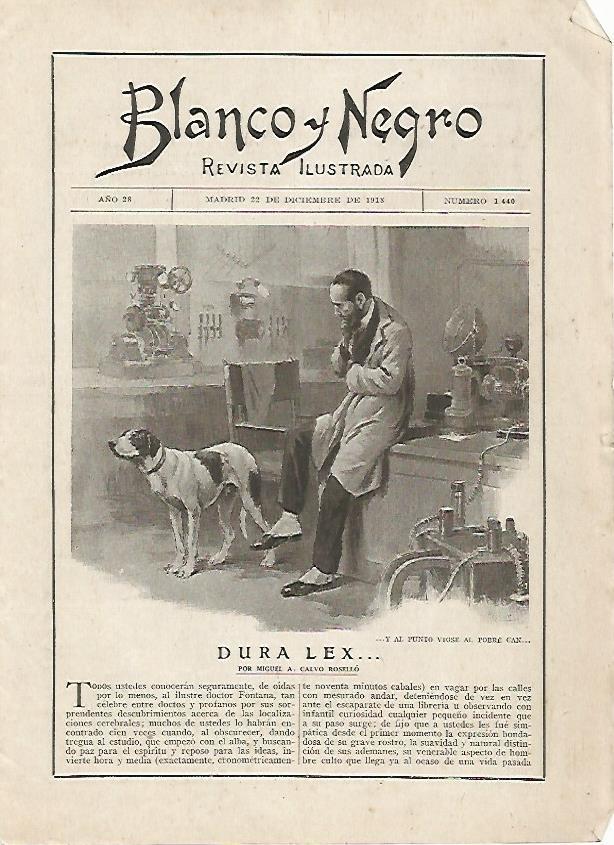 LAMINA BLANCO Y NEGRO 7432: Portada del numero 1440