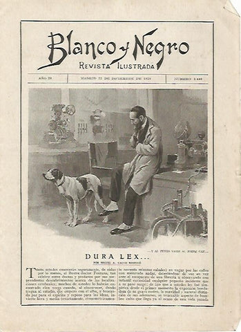 LAMINA BLANCO Y NEGRO 7432: Portada del numero 1440