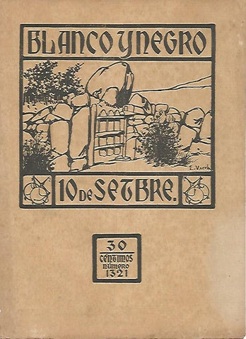 LAMINA BLANCO Y NEGRO 7450: Cubierta del numero 1321