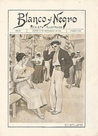 LAMINA BLANCO Y NEGRO 7451: Portada del numero 1321